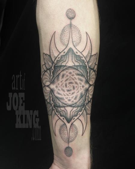 Tattoos - geometric dotwork design - 103935
